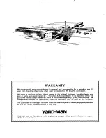 Preview for 10 page of Yard-Man 2450-0 Operating Manual And Parts List