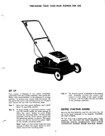 Preview for 3 page of Yard-Man 2460-0 Operating Manual And Parts List