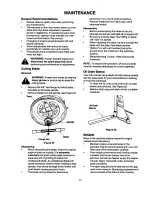 Preview for 21 page of Yard-Man 247.270170 Operator'S Manual