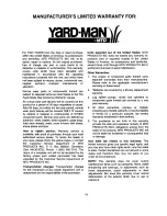 Preview for 19 page of Yard-Man 247.371060 Owner'S Manual