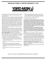 Preview for 16 page of Yard-Man 263 Operator'S Manual