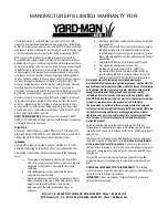 Preview for 16 page of Yard-Man 2B5 & 295 Operator'S Manual