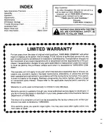 Preview for 2 page of Yard-Man 31183b Owner'S Manual