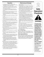 Предварительный просмотр 5 страницы Yard-Man 31AE5KLF801 Operator'S Manual