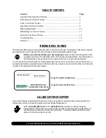 Preview for 2 page of Yard-Man 31AH5C3F401 Operator'S Manual