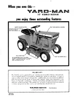 Preview for 17 page of Yard-Man 3270-0 Owners Operating Manual And Parts List