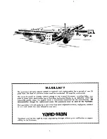 Предварительный просмотр 16 страницы Yard-Man 3720-0 Operating Manual And Parts List