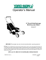 Yard-Man 437 Operator'S Manual preview