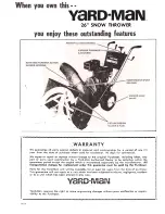 Preview for 16 page of Yard-Man 7100-1 Operating Manual And Parts List