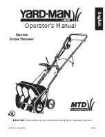 Yard-Man 769-00857 Operator'S Manual preview