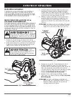 Preview for 25 page of Yard-Man 769-00857 Operator'S Manual