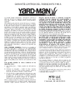 Предварительный просмотр 64 страницы Yard-Man 769-01534 Operator'S Manual