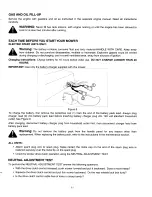 Предварительный просмотр 11 страницы Yard-Man 950-959 Owner'S Manual