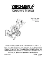 Yard-Man E643E Operator'S Manual предпросмотр