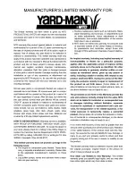 Предварительный просмотр 48 страницы Yard-Man Revolution 624 Operator'S Manual