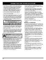 Preview for 40 page of Yard-Man YM137 Operator'S Manual