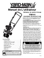 Preview for 19 page of Yard-Man YM141 Operator'S Manual