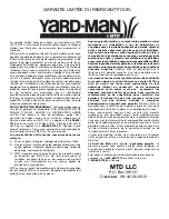 Preview for 38 page of Yard-Man YM141 Operator'S Manual