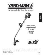 Preview for 21 page of Yard-Man YM1500 Operator'S Manual