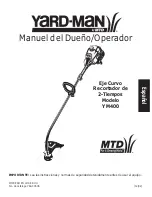 Preview for 41 page of Yard-Man YM1500 Operator'S Manual