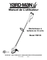 Preview for 17 page of Yard-Man YM155 Operator'S Manual