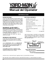 Preview for 33 page of Yard-Man YM155 Operator'S Manual