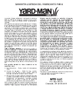 Preview for 48 page of Yard-Man YM155 Operator'S Manual
