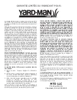 Preview for 40 page of Yard-Man YM300 Operator'S Manual
