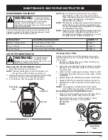 Preview for 15 page of Yard-Man YM320BV Operator'S Manual