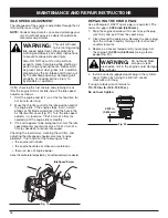 Preview for 16 page of Yard-Man YM320BV Operator'S Manual