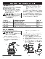 Предварительный просмотр 16 страницы Yard-Man YMGBV3100 Operator'S Manual