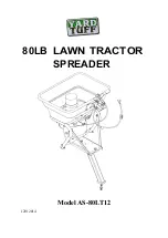 Предварительный просмотр 1 страницы Yard Tuff AS-80LT12 Manual