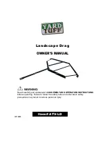 Предварительный просмотр 1 страницы Yard Tuff ATV-LD Owner'S Manual