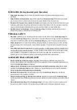 Preview for 3 page of Yard Tuff ATV-LD Owner'S Manual