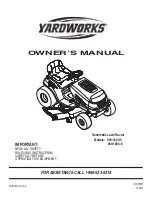 Yard Works 060-1803-0 Owner'S Manual preview