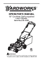 Yard Works 270-1252 Operator'S Manual preview