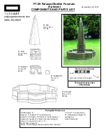 Preview for 1 page of YARDART Palazzo FT-29 Assembly Instructions