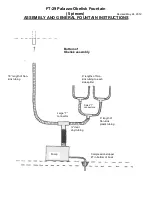 Preview for 2 page of YARDART Palazzo FT-29 Assembly Instructions