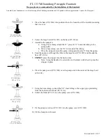 Предварительный просмотр 2 страницы YARDART Williamsburg FT-133 Assembly Instructions