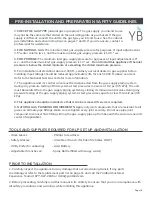 Предварительный просмотр 6 страницы Yardbird FTRE10221 User Manual