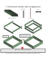 Предварительный просмотр 2 страницы YardCraft 4' RAISED GARDEN BED Assembly Manual