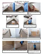 Предварительный просмотр 21 страницы YardCraft Fairmont Garden Shed Assembly Instructions Manual