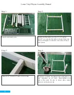 Предварительный просмотр 4 страницы YardCraft Lunar Vinyl Playset Assembly Manual