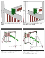 Предварительный просмотр 11 страницы YardCraft Nova Playset Assembly Manual