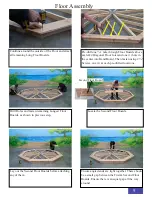 Preview for 9 page of YardCraft Octagon Cedar Gazebo Assembly Manual