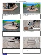 Preview for 10 page of YardCraft Octagon Cedar Gazebo Assembly Manual