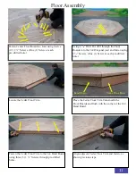 Preview for 11 page of YardCraft Octagon Cedar Gazebo Assembly Manual