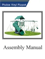 Предварительный просмотр 1 страницы YardCraft Phobos Vinyl Playset Assembly Manual