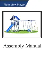 Предварительный просмотр 1 страницы YardCraft Pluto Vinyl Playset Assembly Manual