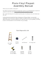 Preview for 2 page of YardCraft Pluto Vinyl Playset Assembly Manual